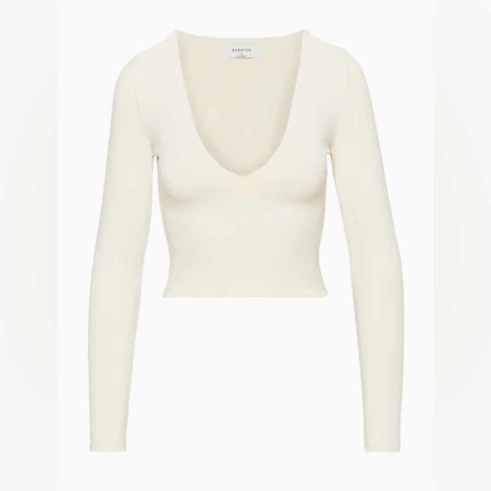 babaton contour v-neck longsleeve